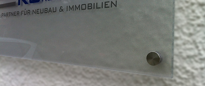 Firmenschild Bielefeld