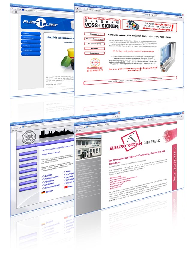 Homepage Erstellung Bielefeld CMS