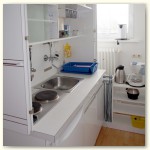 Kche Wohnzimmer Appartement 1