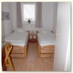 Schlafzimmer Appartement 1