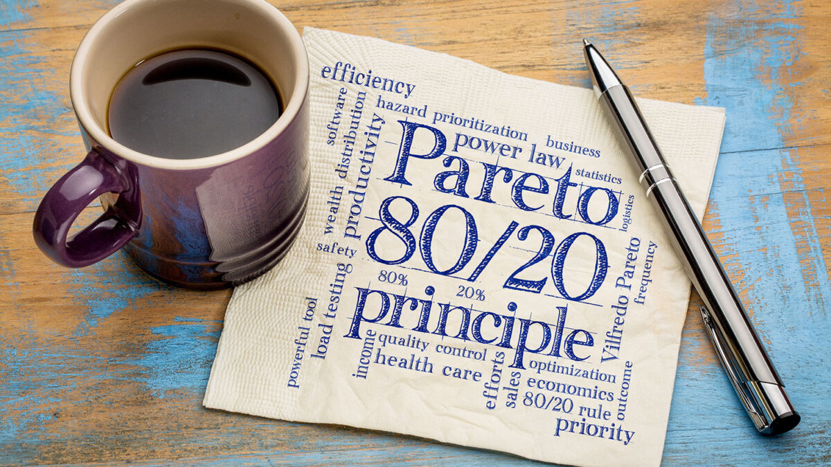 Das Pareto Prinzip - 80/20-Regel - Business Tipp
