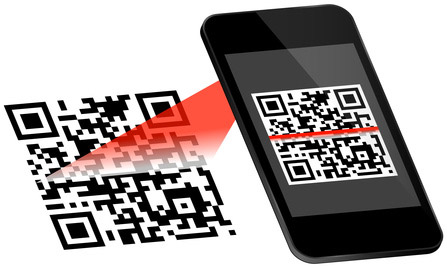 QR-Code Daten-Erstellung Vektorgrafik